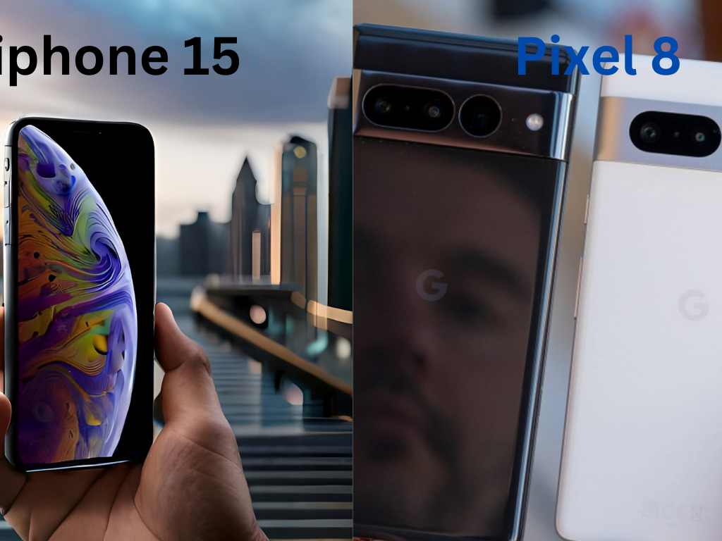 iPhone 15 and Pixel 8