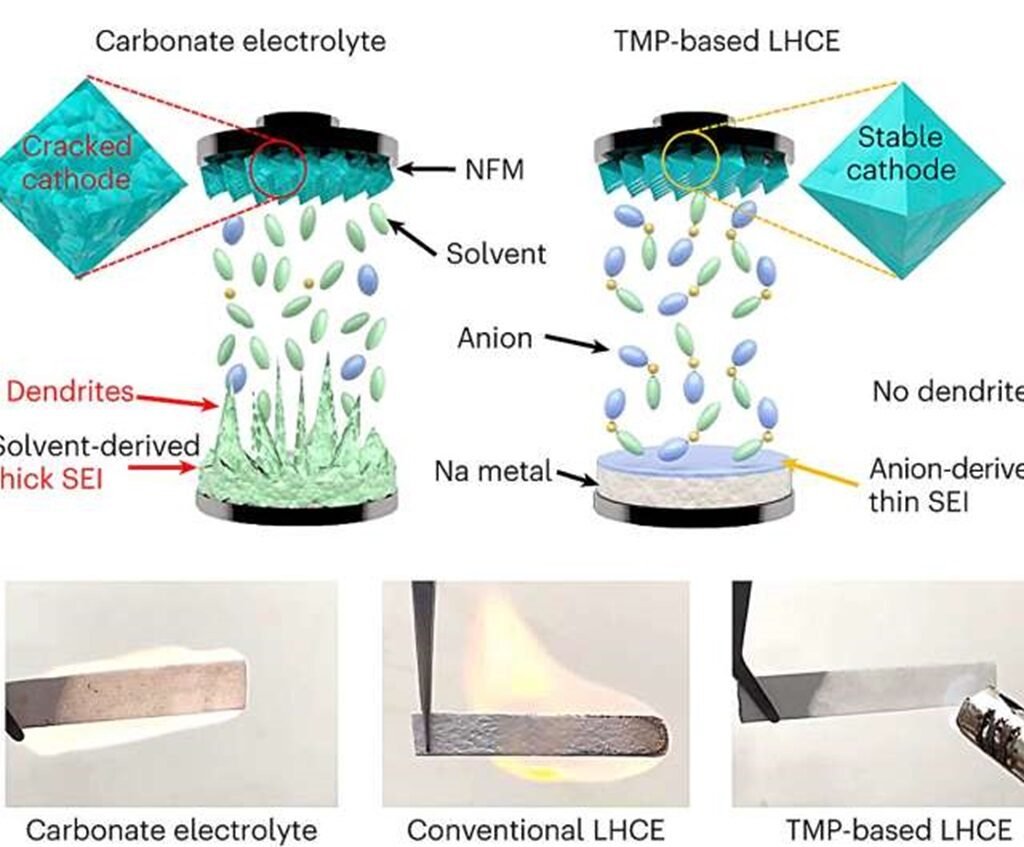 fire-resistant sodium battery