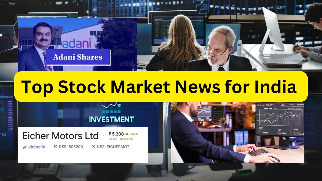 top news for the stock market in India